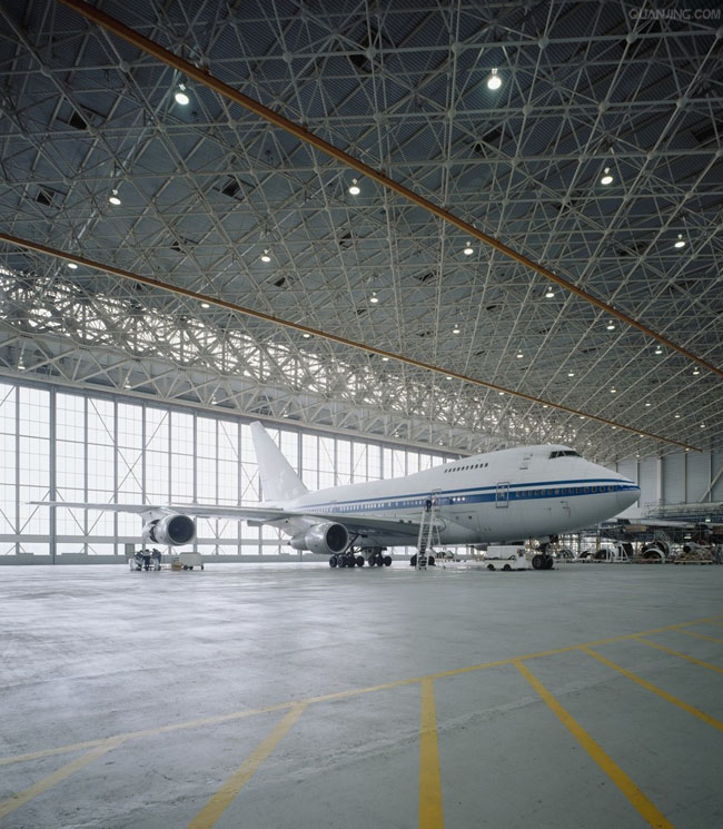 青岛航空工业螺栓球网架工程