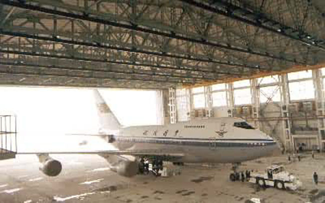 青岛机库网架工程